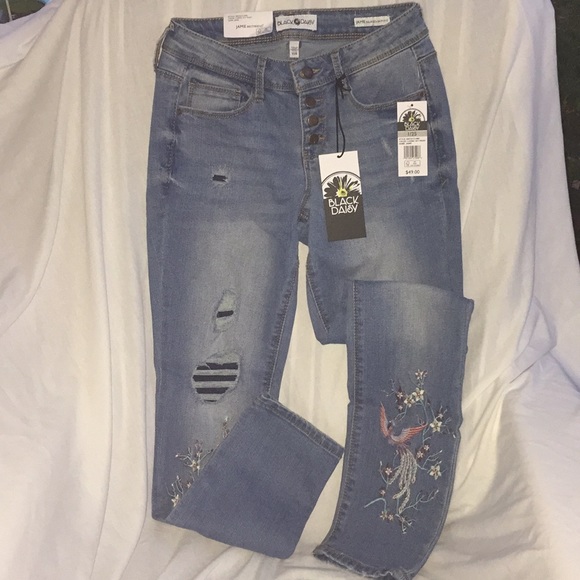 Black Daisy Other - Black Daisy Relaxed Ripped Skinny Jeans